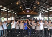 Gelar Halal Bihalal Dengan Awak Media Sekabupaten Maros, Kapolres Maros Puji Peran Media Sebagai Mitra Kamtibmas