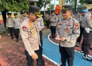 Wujudkan SDM Polri Yang Profesional Dan Siap Melayani, Propam Polres Maros Gelar Gaktiplin Personel