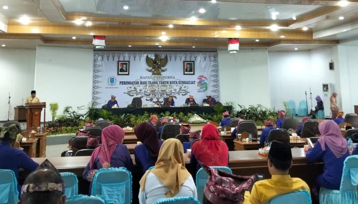 DPRD Bangka Gelar Paripurna Peringati HUT ke-259 Kota Sungailiat
