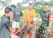 Babinsa Koramil 2305/Cinangka, Karbak Pembersihan Sampah