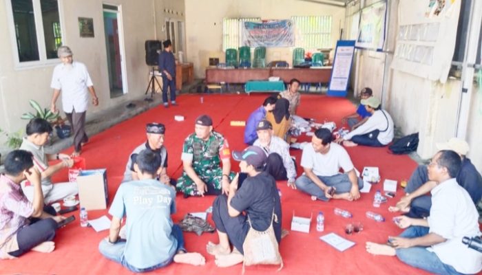 Babinsa Koramil 2304/Anyar, Komsos Halal Bihalal Idul Fitri