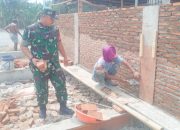 Babinsa Koramil 2302/Bojonegara, Karbak Pembangunan Rumah Warga