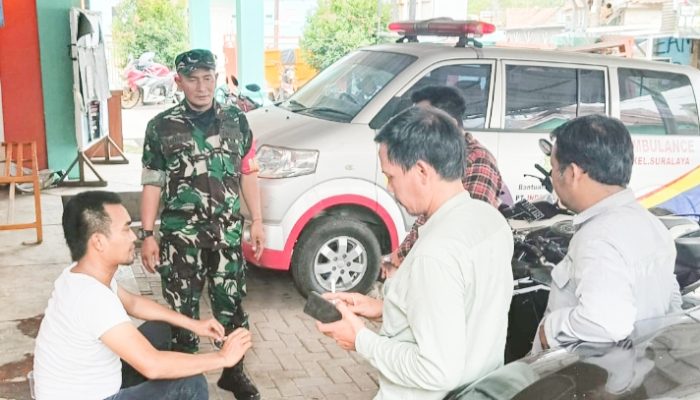 Babinsa Koramil 2303/Pulomerak, Komsos Membahas Keamanan dan Ketertiban Lingkungan
