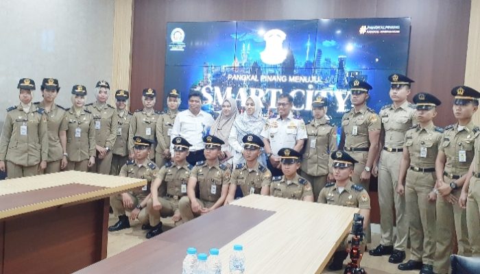 18 Praja IPDN Magang di Pangkalpinang