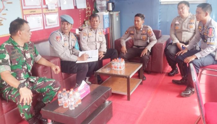 Babinsa Koramil 2301/Cilegon, Komsos Gabungan Pos Pam