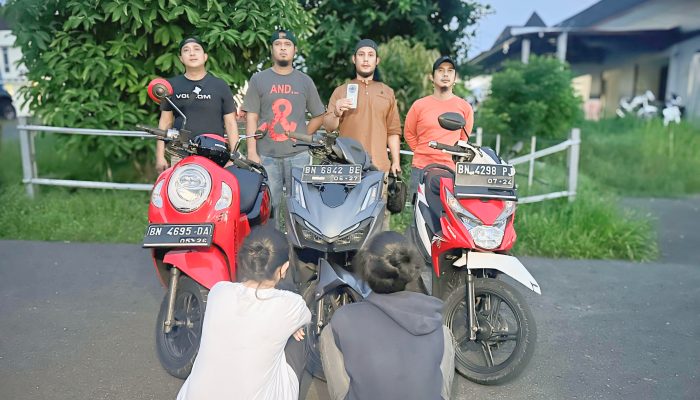 Polisi Ciduk Pemuda Penggelap Motor Warga Temberan