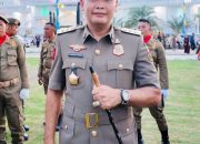 Wakil Bupati Takalar,H.Hengky Yasin Hadiri Apel Pasukan Nasional HUT Satpol PP dan Linmas Tingkat Sulsel di Kabupaten Wajo