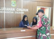 Babinsa Koramil 2301/Cilegon, Puan Ter Membahas Harga Sembako