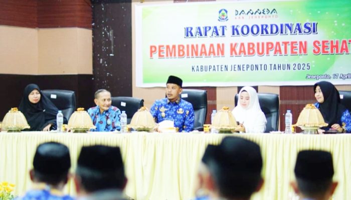 Pemkab Jeneponto Inginkan Tercipta Program Pembinaan Kabupaten Sehat