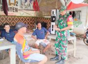 Babinsa Koramil 2304/Anyer, Puanter Pendataan Warga Belum Memiliki BPJS