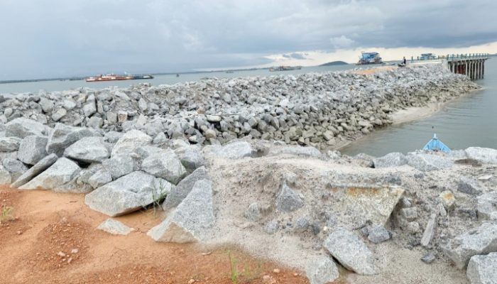 Proyek Pelabuhan Mantung Belinyu Senilai Rp 23 Miliar Diduga Asal Jadi