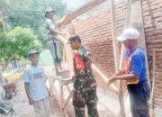Babinsa Koramil 2304/Anyer, Karbak Pembangunan Rumah Warga