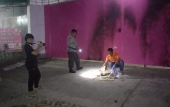 Toko Tani di Pasar Sentral Takalar Nyaris Dibakar OTK, Polisi Lakukan Penyelidikan
