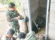 Babinsa Koramil 2302/Bojonegara, Karbak Pembangunan Rumah Warga