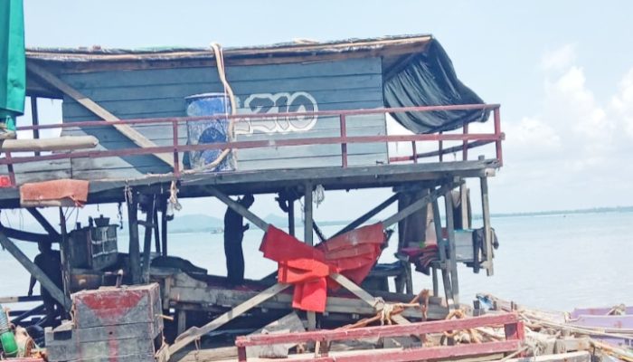 Puluhan Ponton Ilegal Kembali Tambang di Laut Sanfur