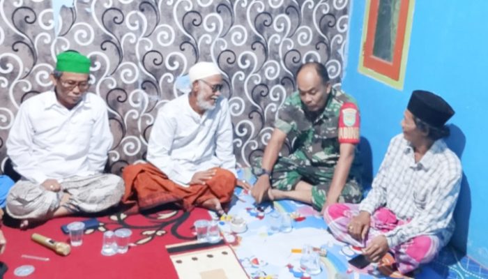 Babinsa Koramil 2301/Cilegon, Komsos Membahas Tentang Ketahanan Pangan