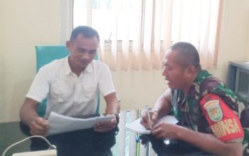Babinsa Koramil 2307/Ciwandan, Puan Ter Pendataan Jumlah Penduduk