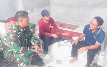 Babinsa Koramil 2306/Mancak, Komsos Membahas Keamanan Lingkungan