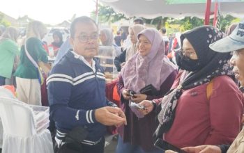 Agusfendi Hadiri Acara Senam Bersama di Halaman Kantor Wali Kota Pangkalpinang