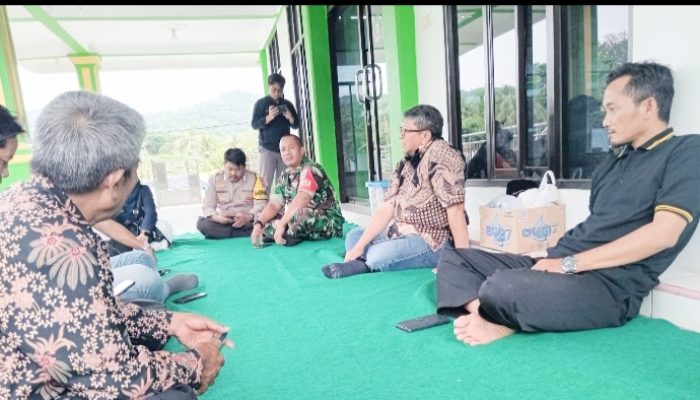 Babinsa Koramil 2307/Ciwandan, Komsos Mambahas Tentang Pembangunan Masjid