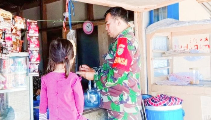 Babinsa Koramil 2305/Cinangka, Puanter Pendataan Sembako