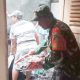 Babinsa Koramil 2303/Pulomerak, Karbak Pembersihan Sampah Kebakaran