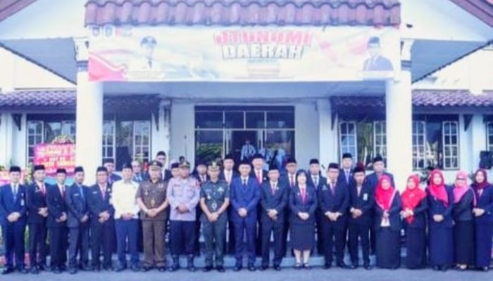 Pj Bupati Bangka Pimpin Upacara Hari Otonomi Daerah ke-29