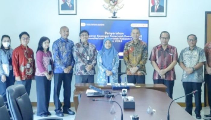 Pemkab Bangka Serahkan LKPD 2024 ke BPK Babel Laporan Keuangan Diserahkan Tepat Waktu untuk Audit