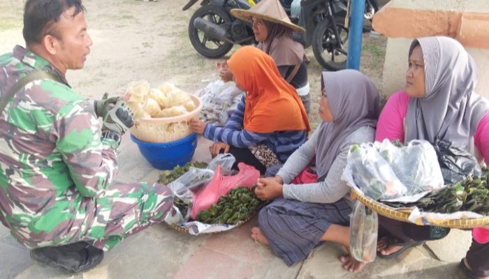 Babinsa Koramil 2304/Anyar, Komsos Membahas Tentang Keamanan dan Ketertiban Masyarakat