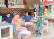 Babinsa Koramil 2304/Anyer, Puanter Pendataan Warga