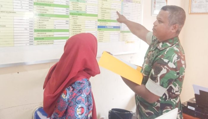 Babinsa Koramil 2306/Mancak, Puanter Pengecekan Jumlah Penduduk