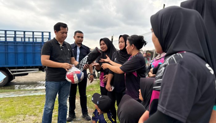 Dapat Bantuan Basit Cinda, Ibu-ibu Rusunawa Makin Semangat Bermain Voli