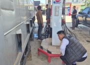 Polisi Sidak Operasional SPBU Di Maros, Awasi Distribusi BBM Subsidi