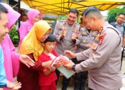 Polres Maros Anjangsana ke Sekolah Luar Biasa Jelang HUT Bhayangkara ke-79