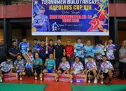Semarak HUT Bhayangkara ke-79, Final Turnamen Badminton Kapolres Maros Cup Antusias Diikuti Warga