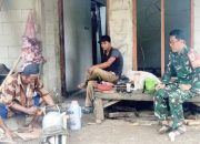Babinsa Koramil 2305/Cinangka, Komsos Membahas Sistem Keamanan Lingkungan