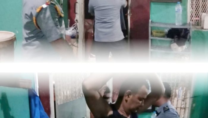Tingkatkan Kewaspadaan dan Deteksi Dini, Lapas Narkotika Pangkalpinang Gelar Razia Rutin Blok Hunian
