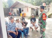Babinsa Koramil 2305/Cinangka, Komsos Membahas Tentang Olahraga Bersama