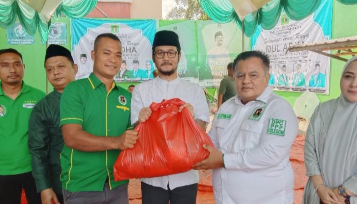 DPC PPP Kota Cilegon Menebar Kebaikan di Hari Raya Idul Adha