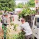 Babinsa Koramil 2301/Cilegon, Karbak Pembersihan Jalan
