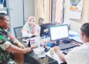 Babinsa Koramil 2307/Ciwandan, Puan Ter Pendataan Jumlah Penduduk