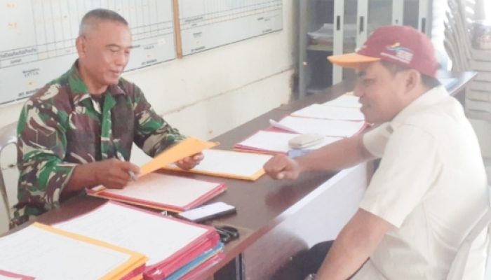 Babinsa Koramil 2306/Mancak, Puanter Pendataan Sertifikat