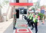 Babinsa Koramil 2303/Pulomerak, Giat Bintawil Materi Latihan Baris Berbaris