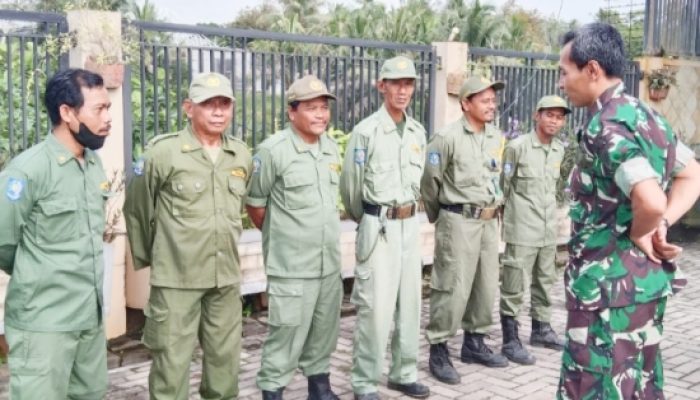 Babinsa Koramil 2307/Ciwandan, Giat Bintawil Pembekalan materi PBB