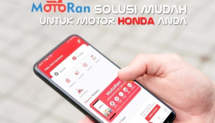 Konsumen Honda Kini Lebih Mudah Akses Layanan Lewat Aplikasi Motoran
