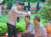 Puluhan Personel Naik Pangkat, Polres Maros Gelar Upacara Korps Raport