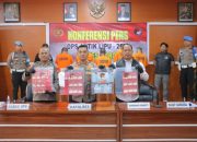 Polres Maros Gelar Konferensi Pers Hasil Operasi Antik 2025, Fokus Berantas Narkoba
