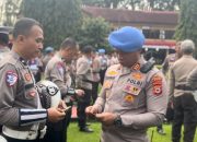 Operasi Patuh Pallawa 2025, Propam Polres Maros Gelar Penertiban Kepatuhan Personel dalam Berlalu Lintas