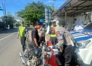 Operasi Patuh Polres Maros Berlakukan Tilang Manual Dan ETLE Kepada Pelanggar Lalulintas