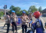 Propam Polres Maros Pantau Langsung Pelaksanaan Operasi Patuh di Masyarakat